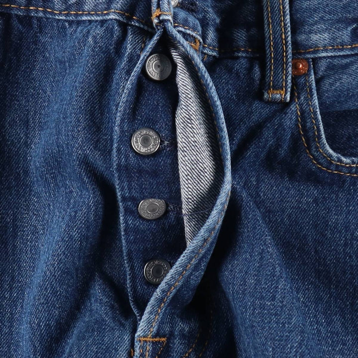 Levi's 501 straight denim pants for men, size W36 cotton blue type Vintage Second Hand