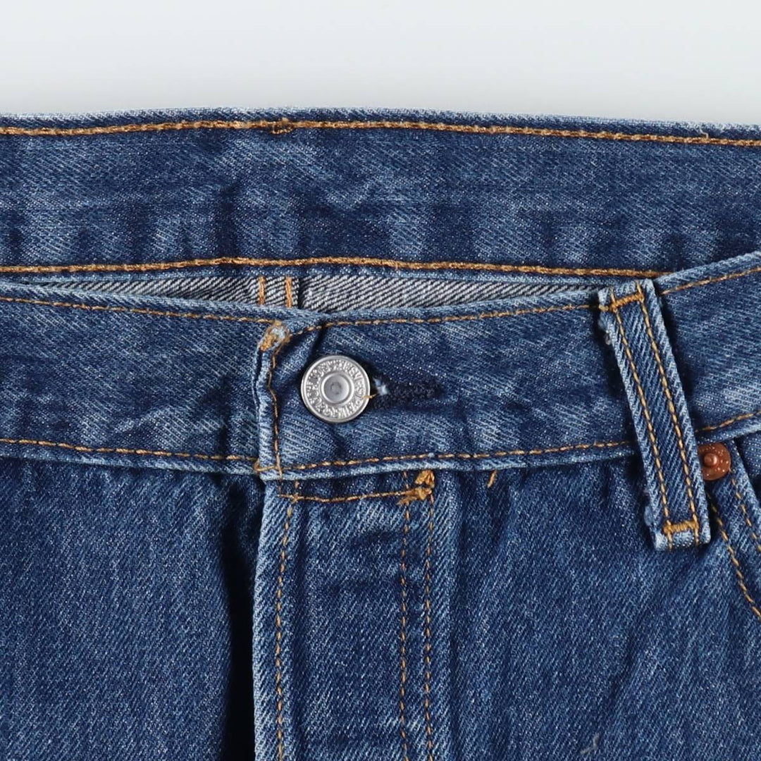 Levi's 501 straight denim pants for men, size W36 cotton blue type Vintage Second Hand