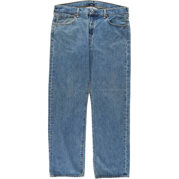 Levi's 501 straight denim pants for men, size W37 cotton blue type Vintage Second Hand