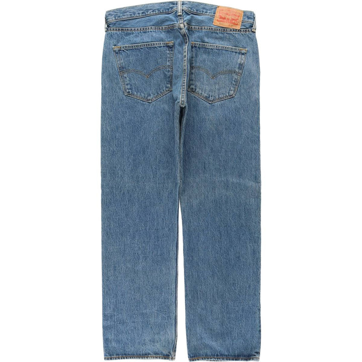 Levi's 501 straight denim pants for men, size W37 cotton blue type Vintage Second Hand
