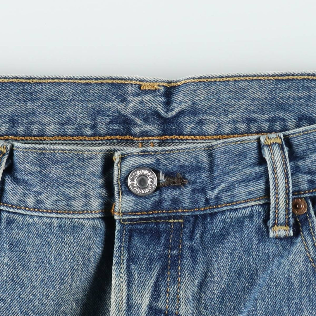 Levi's 501 straight denim pants for men, size W37 cotton blue type Vintage Second Hand
