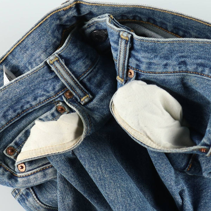 Levi's 501 straight denim pants for men, size W37 cotton blue type Vintage Second Hand