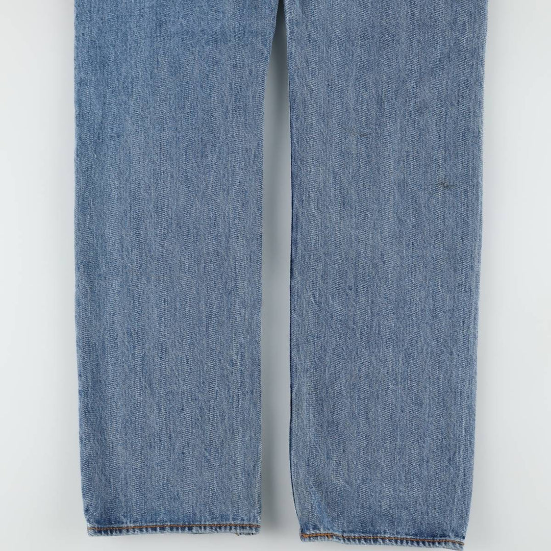 Levi's 501 straight denim pants for men, size W33 cotton blue type Vintage Second Hand