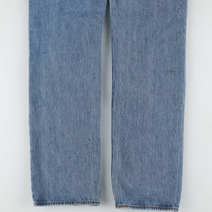 Levi's 501 straight denim pants for men, size W33 cotton blue type Vintage Second Hand