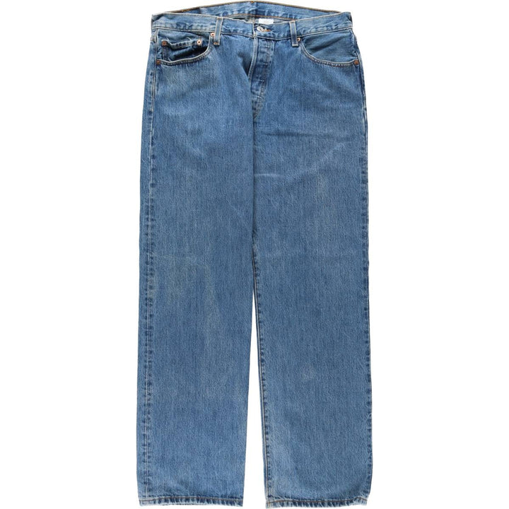 Levi's 501 straight denim pants for men, size W36 cotton blue type Vintage Second Hand