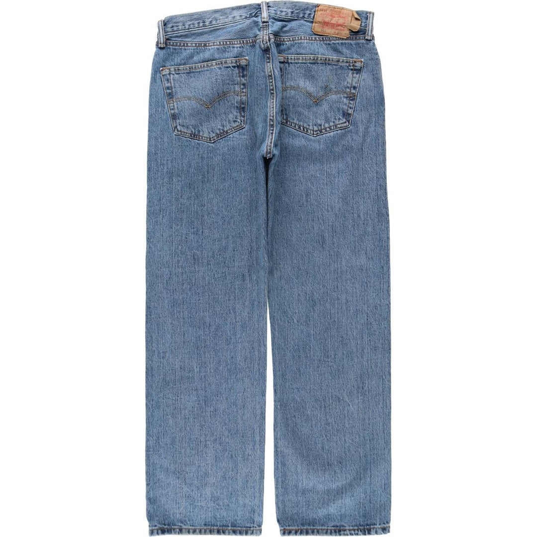 Levi's 501 straight denim pants for men, size W36 cotton blue type Vintage Second Hand