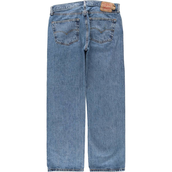 Levi's 501 straight denim pants for men, size W36 cotton blue type Vintage Second Hand