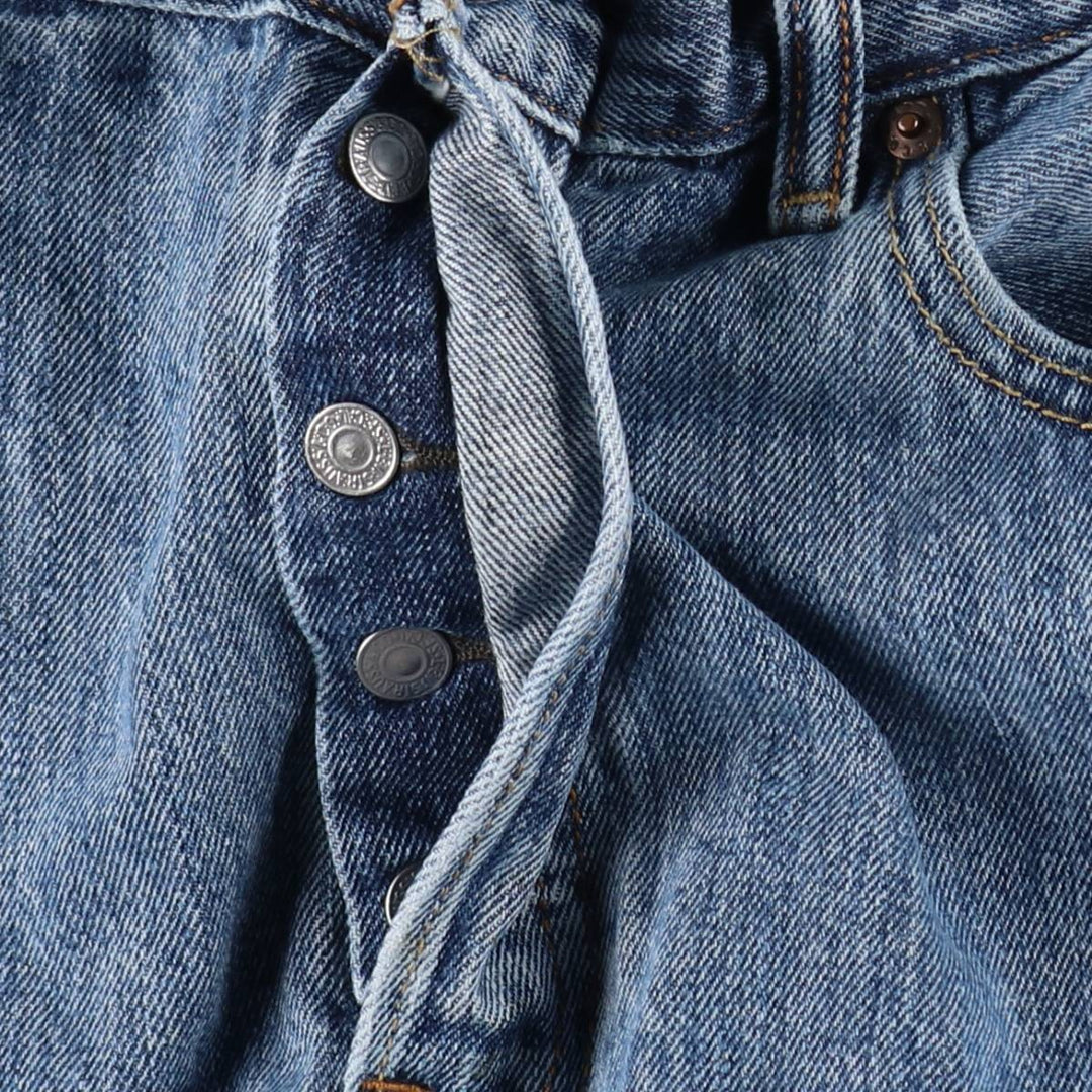 Levi's 501 straight denim pants for men, size W36 cotton blue type Vintage Second Hand