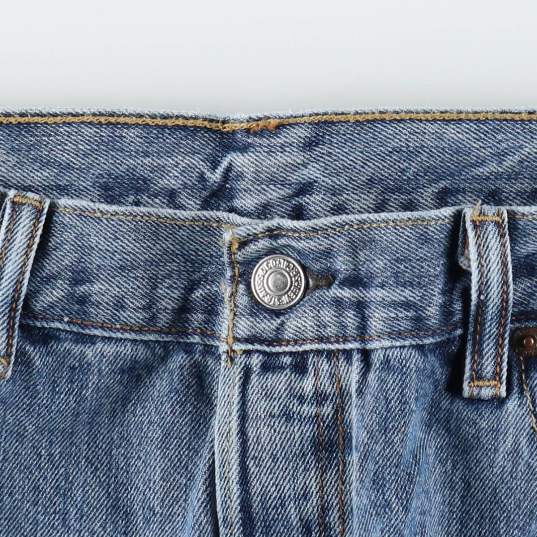 Levi's 501 straight denim pants for men, size W36 cotton blue type Vintage Second Hand