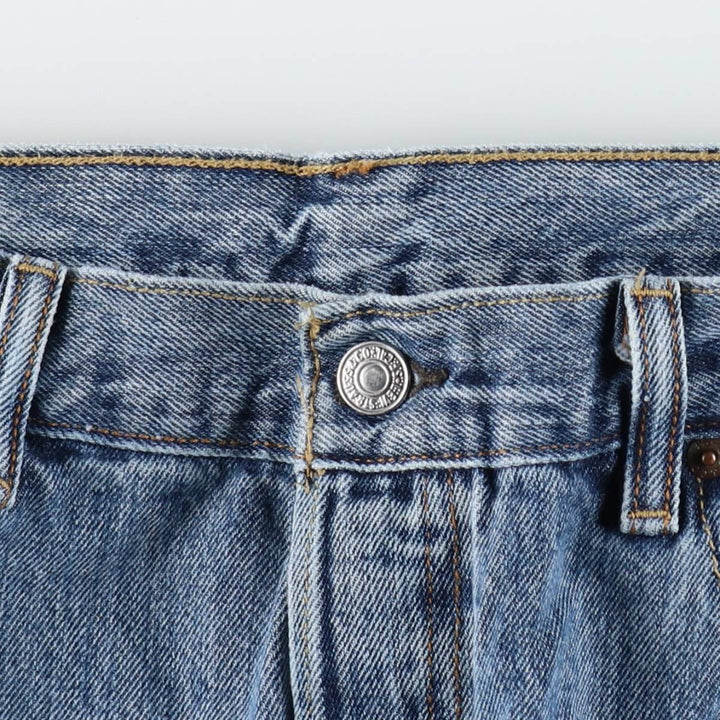 Levi's 501 straight denim pants for men, size W36 cotton blue type Vintage Second Hand
