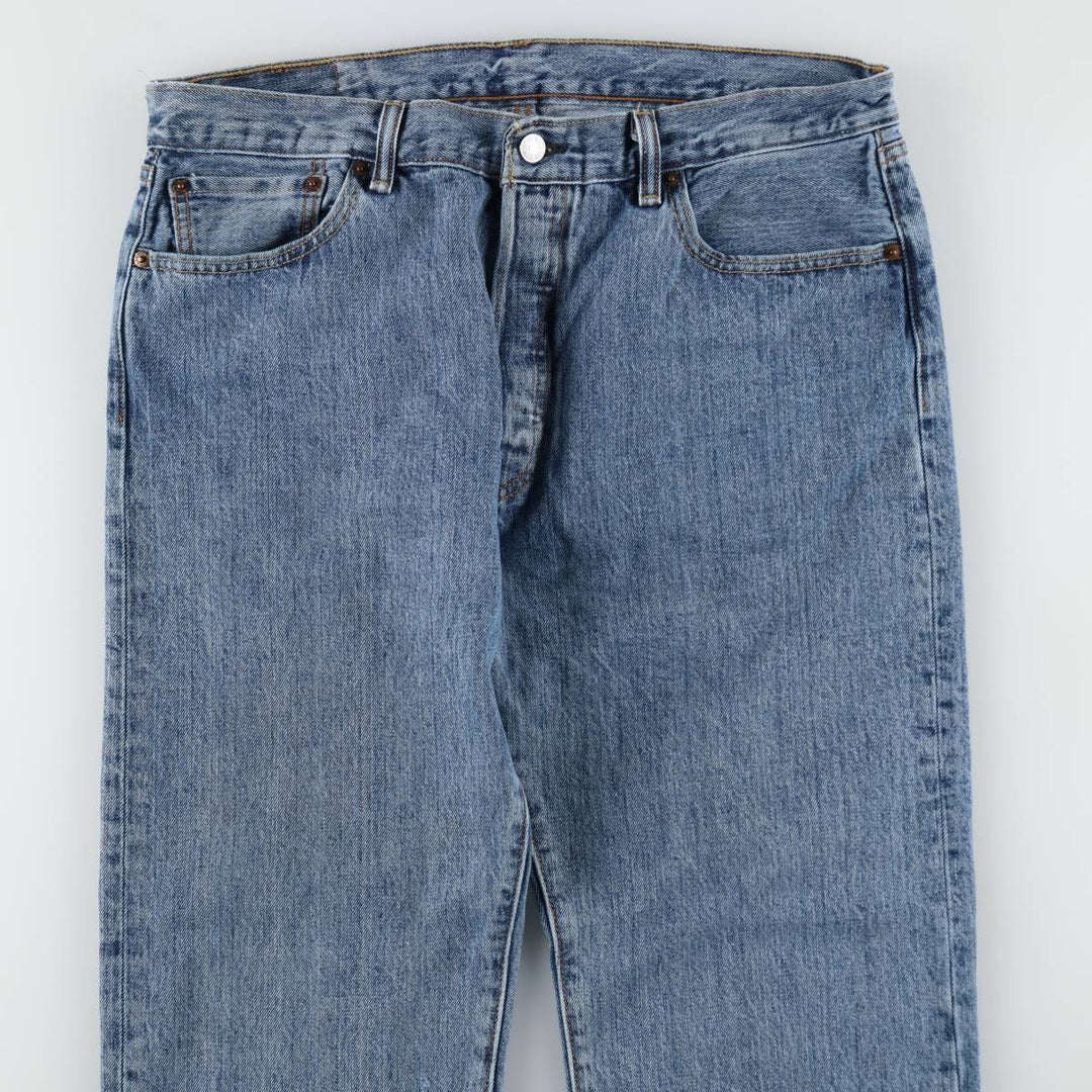Levi's 501 straight denim pants for men, size W36 cotton blue type Vintage Second Hand
