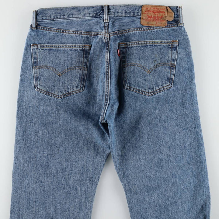 Levi's 501 straight denim pants for men, size W36 cotton blue type Vintage Second Hand