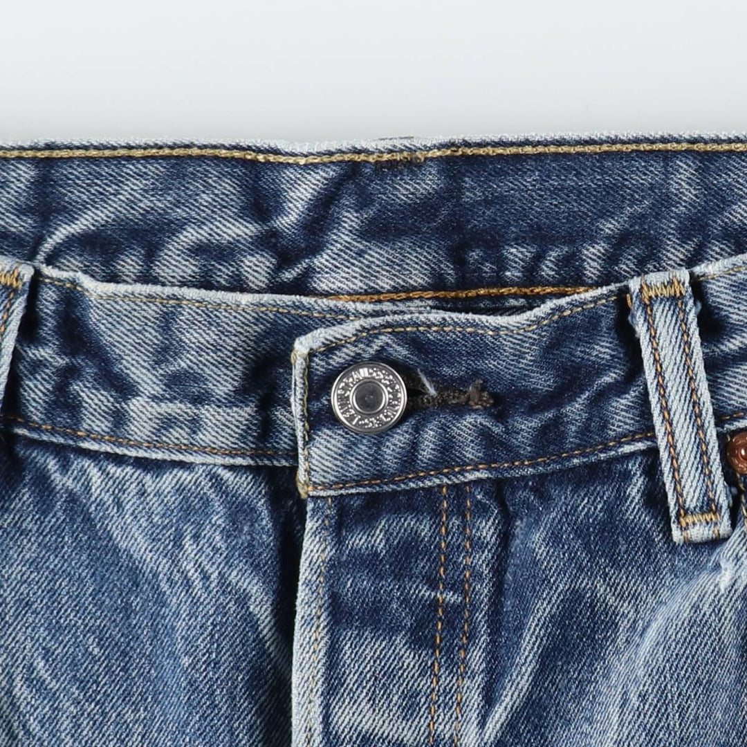Levi's 501 straight denim pants for men, size W36 cotton blue type Vintage Second Hand