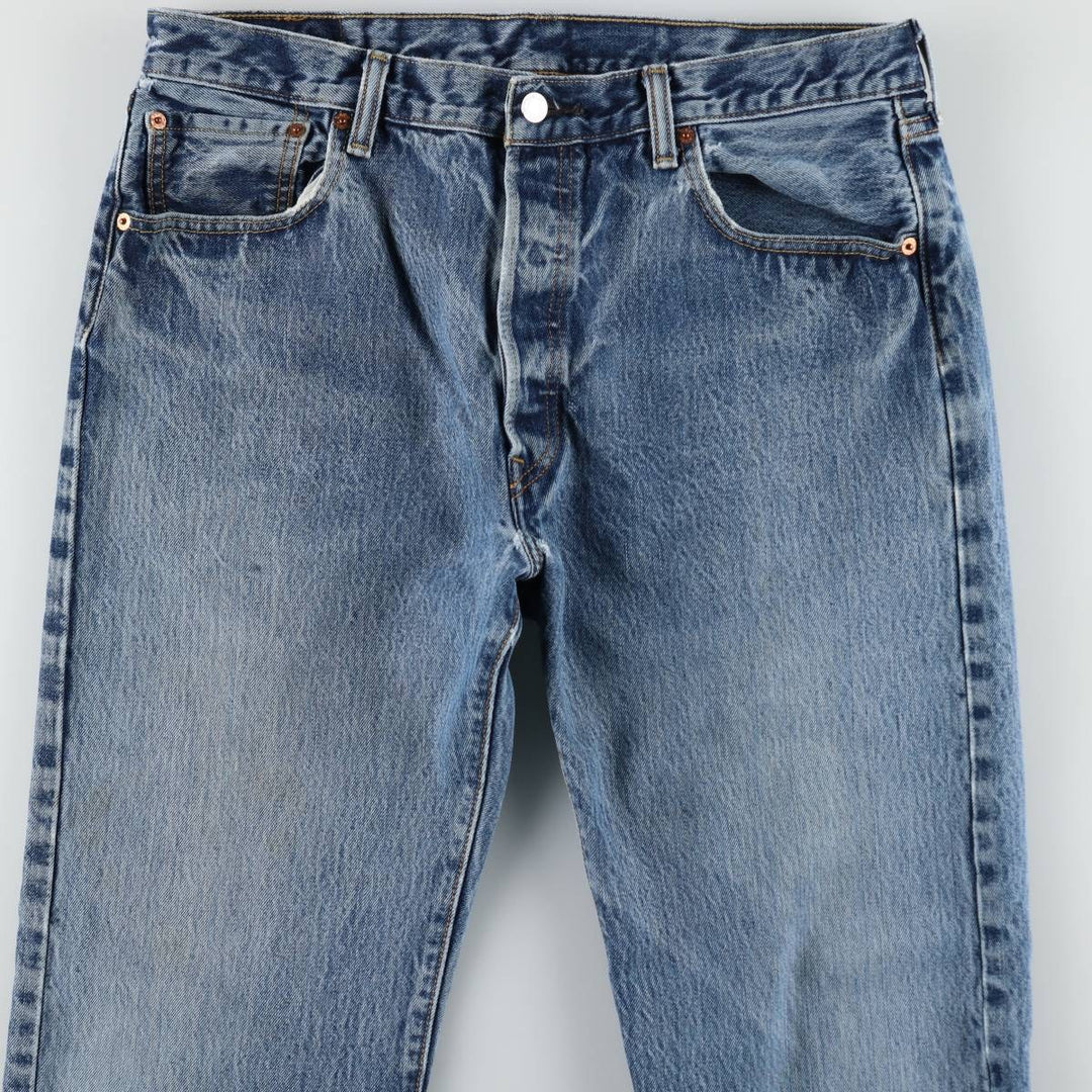 Levi's 501 straight denim pants for men, size W36 cotton blue type Vintage Second Hand
