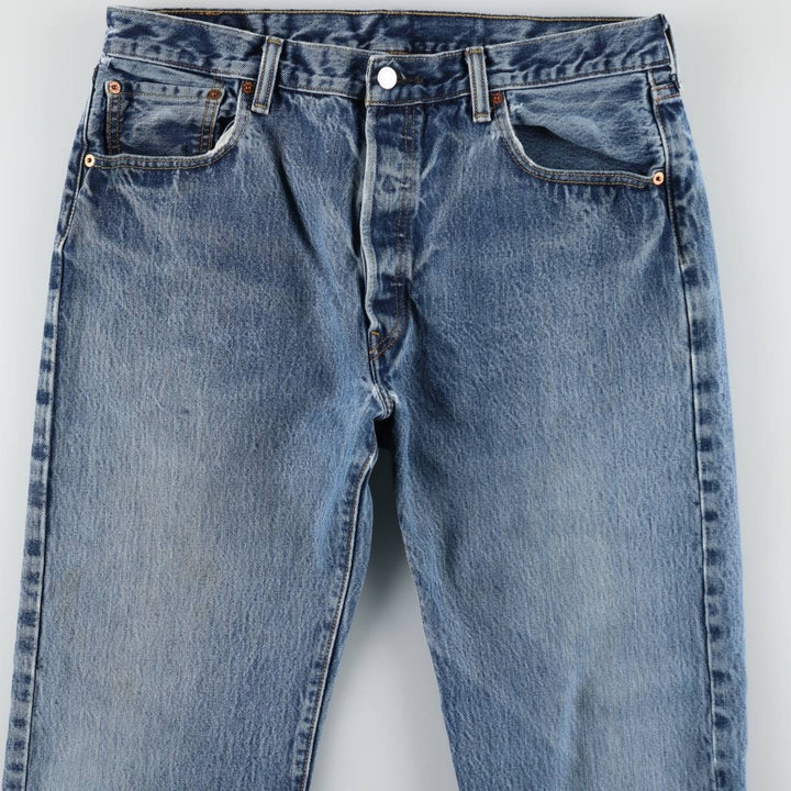 Levi's 501 straight denim pants for men, size W36 cotton blue type Vintage Second Hand