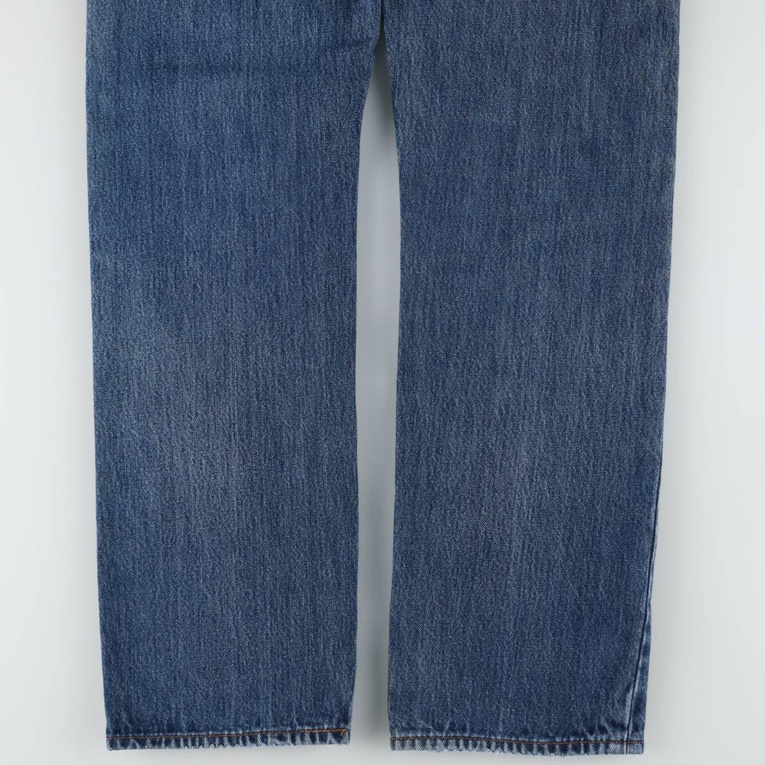 Levi's 501 straight denim pants for men, size W35 cotton blue type Vintage Second Hand