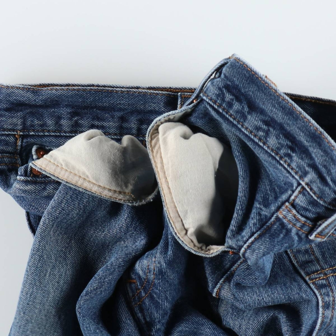 Levi's 501 straight denim pants for men, size W35 cotton blue type Vintage Second Hand
