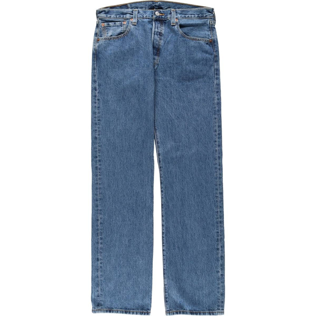 Levi's 501 straight denim pants for men, size W36 cotton blue type Vintage Second Hand