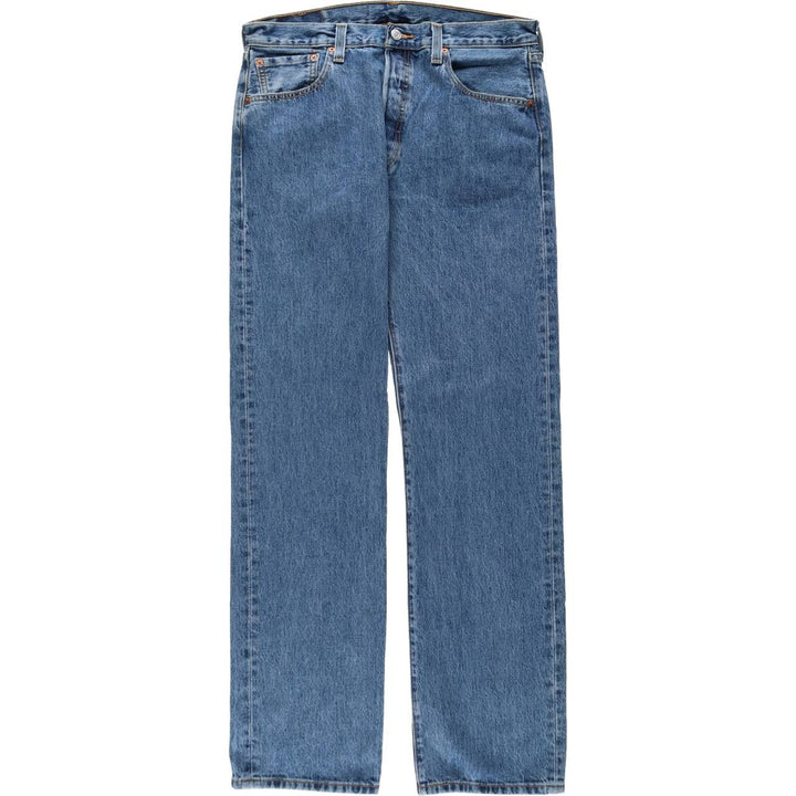 Levi's 501 straight denim pants for men, size W36 cotton blue type Vintage Second Hand