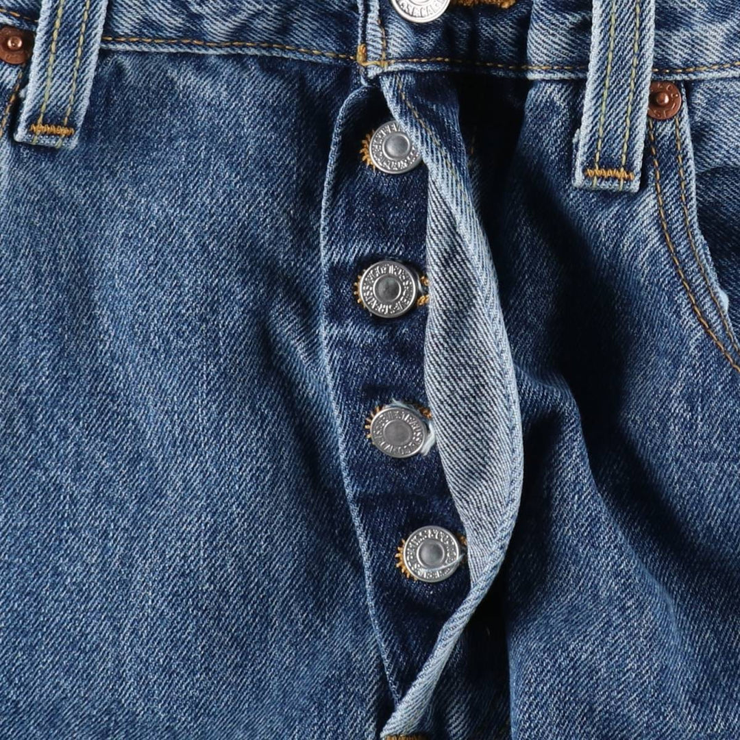 Levi's 501 straight denim pants for men, size W36 cotton blue type Vintage Second Hand