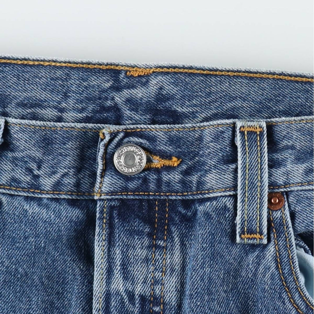 Levi's 501 straight denim pants for men, size W36 cotton blue type Vintage Second Hand