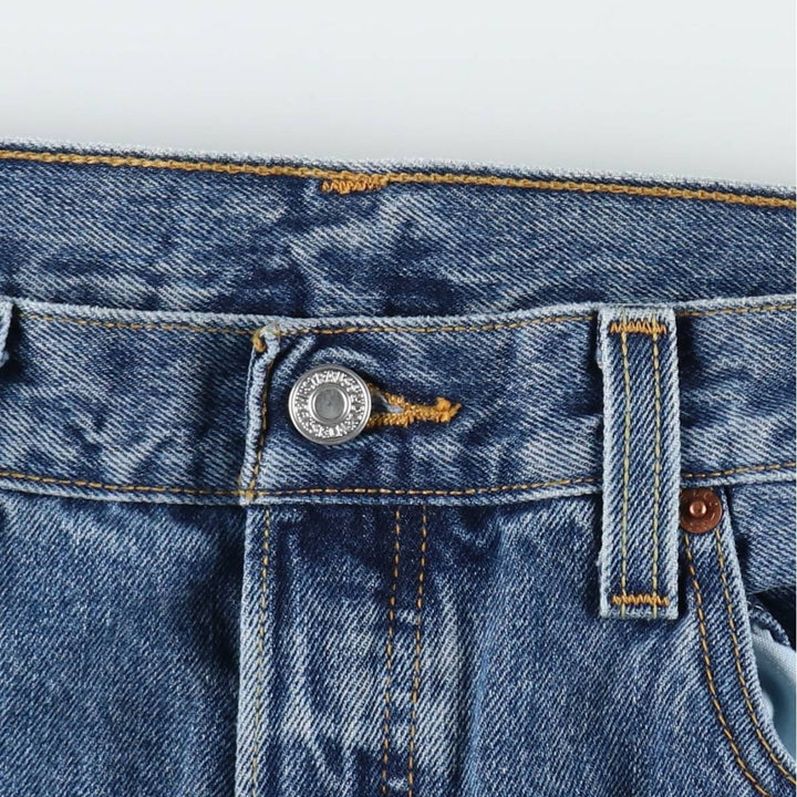 Levi's 501 straight denim pants for men, size W36 cotton blue type Vintage Second Hand
