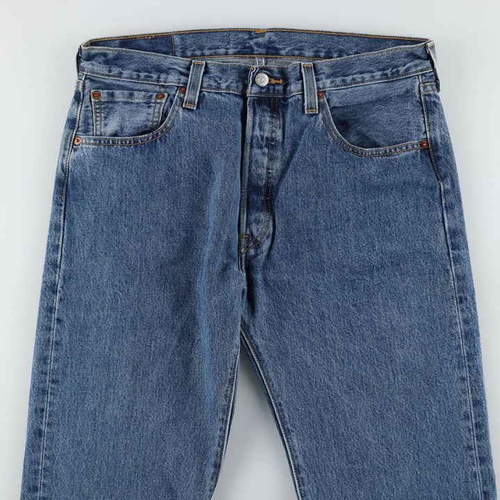 Levi's 501 straight denim pants for men, size W36 cotton blue type Vintage Second Hand