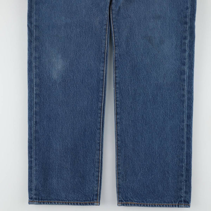 Levi's 501 straight denim pants for men, size W34 cotton blue type Vintage Second Hand