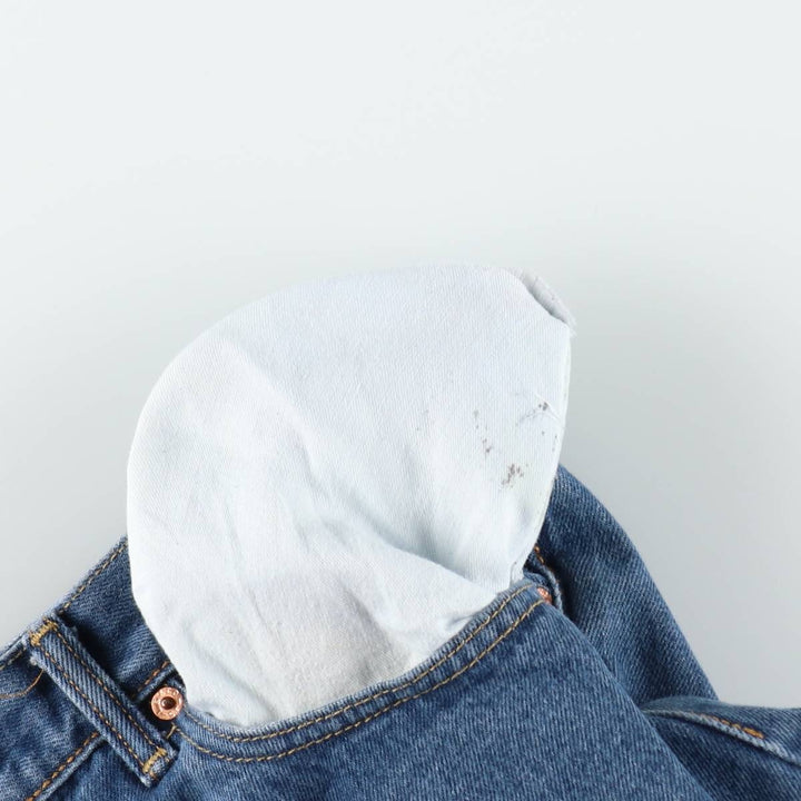 Levi's 501 straight denim pants for men, size W34 cotton blue type Vintage Second Hand