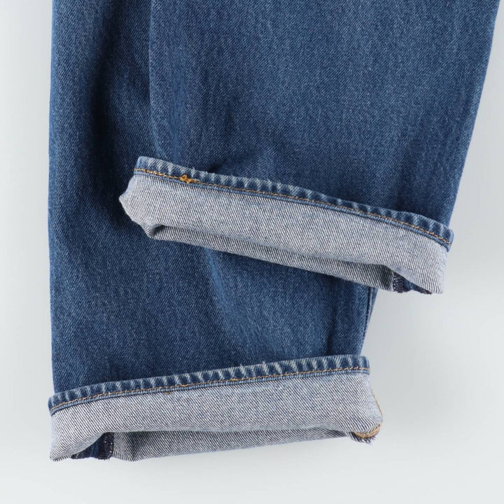 Levi's 501 straight denim pants for men, size W34 cotton blue type Vintage Second Hand