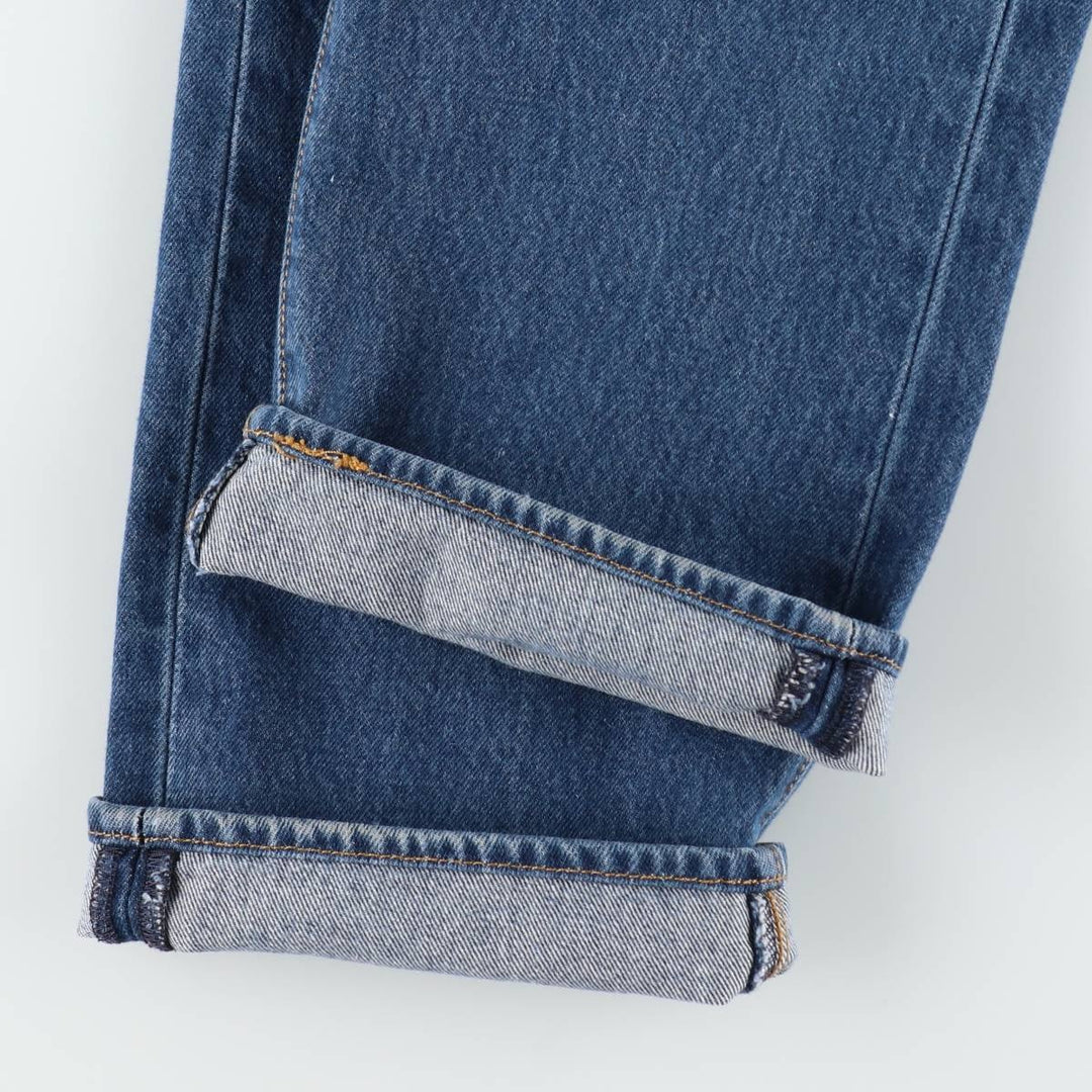 Levi's 501 straight denim pants for men, size W34 cotton blue type Vintage Second Hand