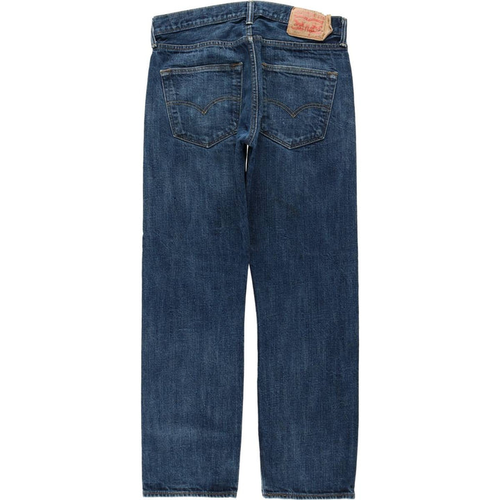 Levi's 501 straight denim pants for men, size W33 cotton blue type Vintage Second Hand