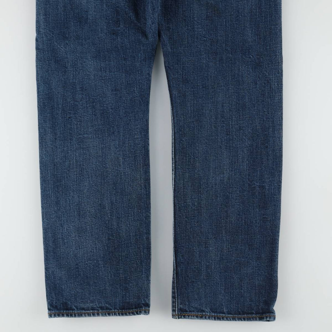 Levi's 501 straight denim pants for men, size W33 cotton blue type Vintage Second Hand