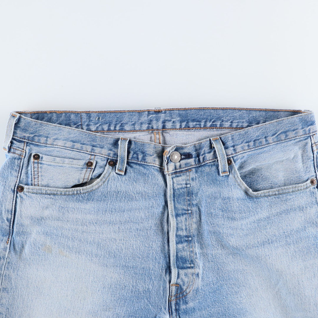 Levi's 501 straight denim pants for men, size W37 cotton blue type Vintage Second Hand
