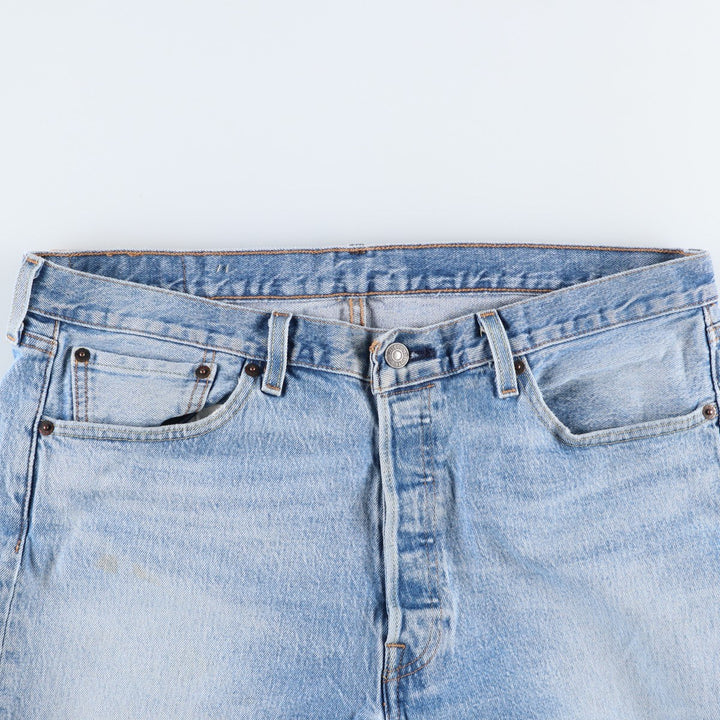Levi's 501 straight denim pants for men, size W37 cotton blue type Vintage Second Hand
