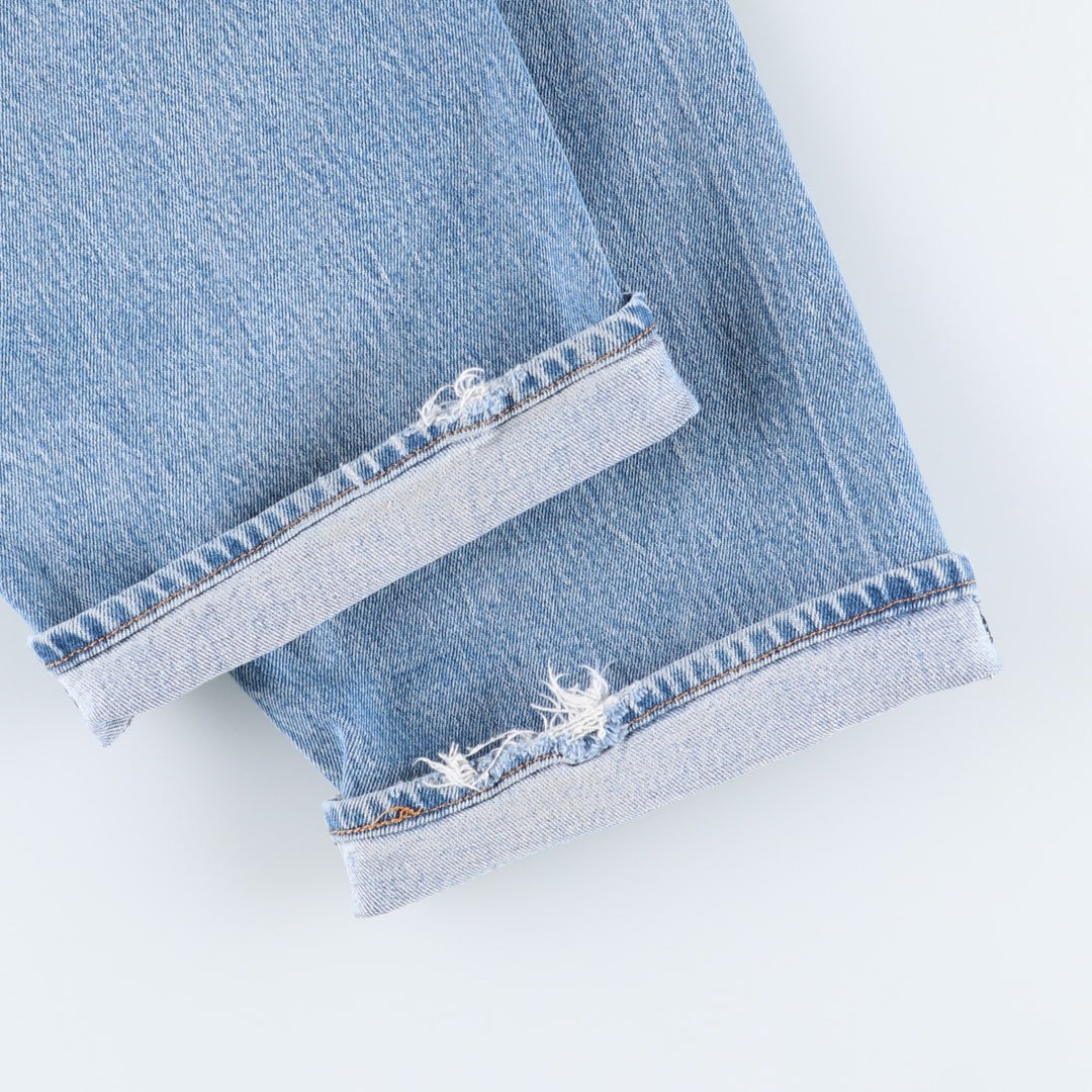 Levi's 501 straight denim pants for men, size W37 cotton blue type Vintage Second Hand