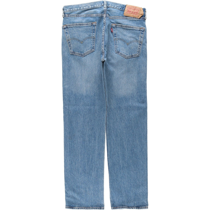 Levi's 501 straight denim pants for men, size W33 cotton blue type Vintage Second Hand