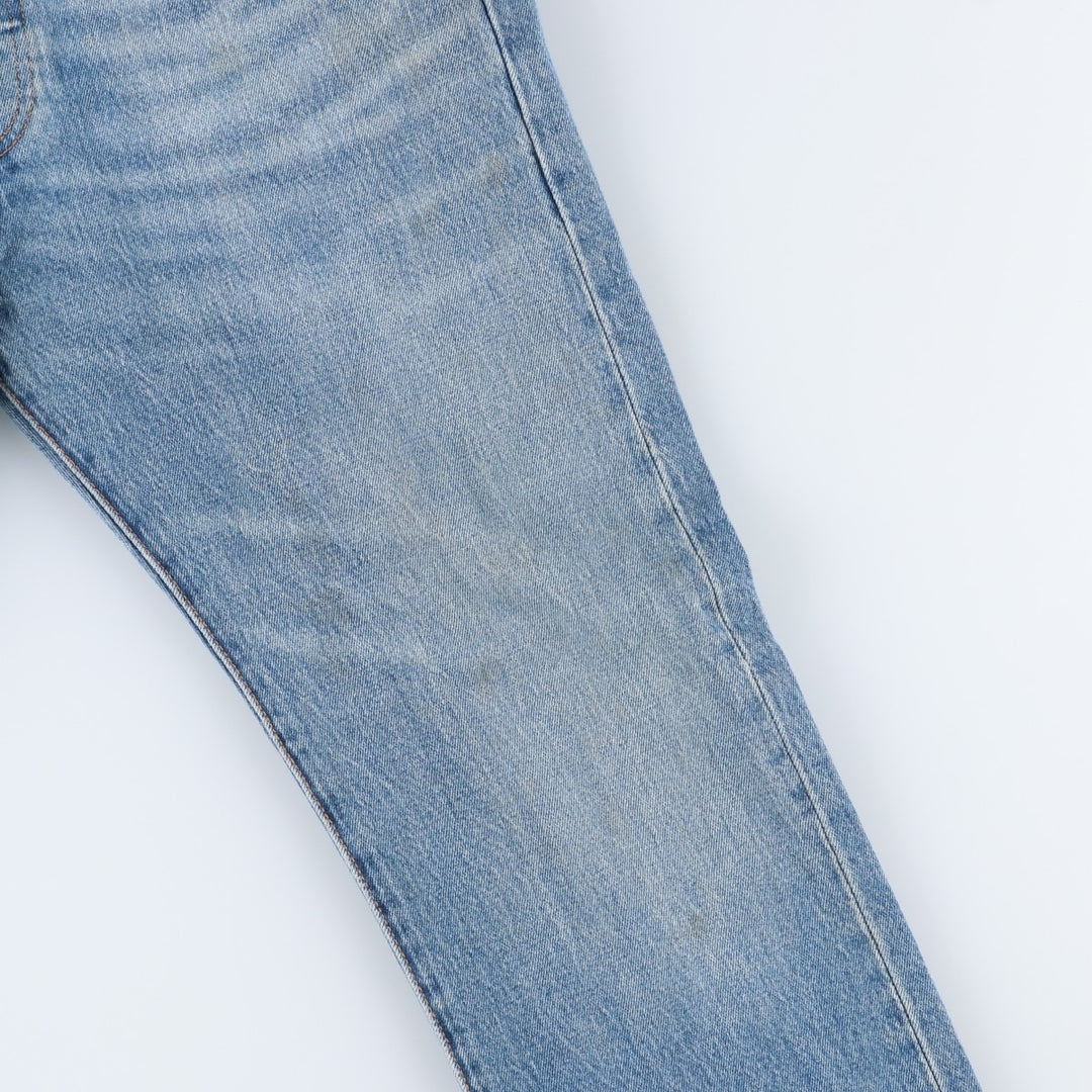 Levi's 501 straight denim pants for men, size W33 cotton blue type Vintage Second Hand