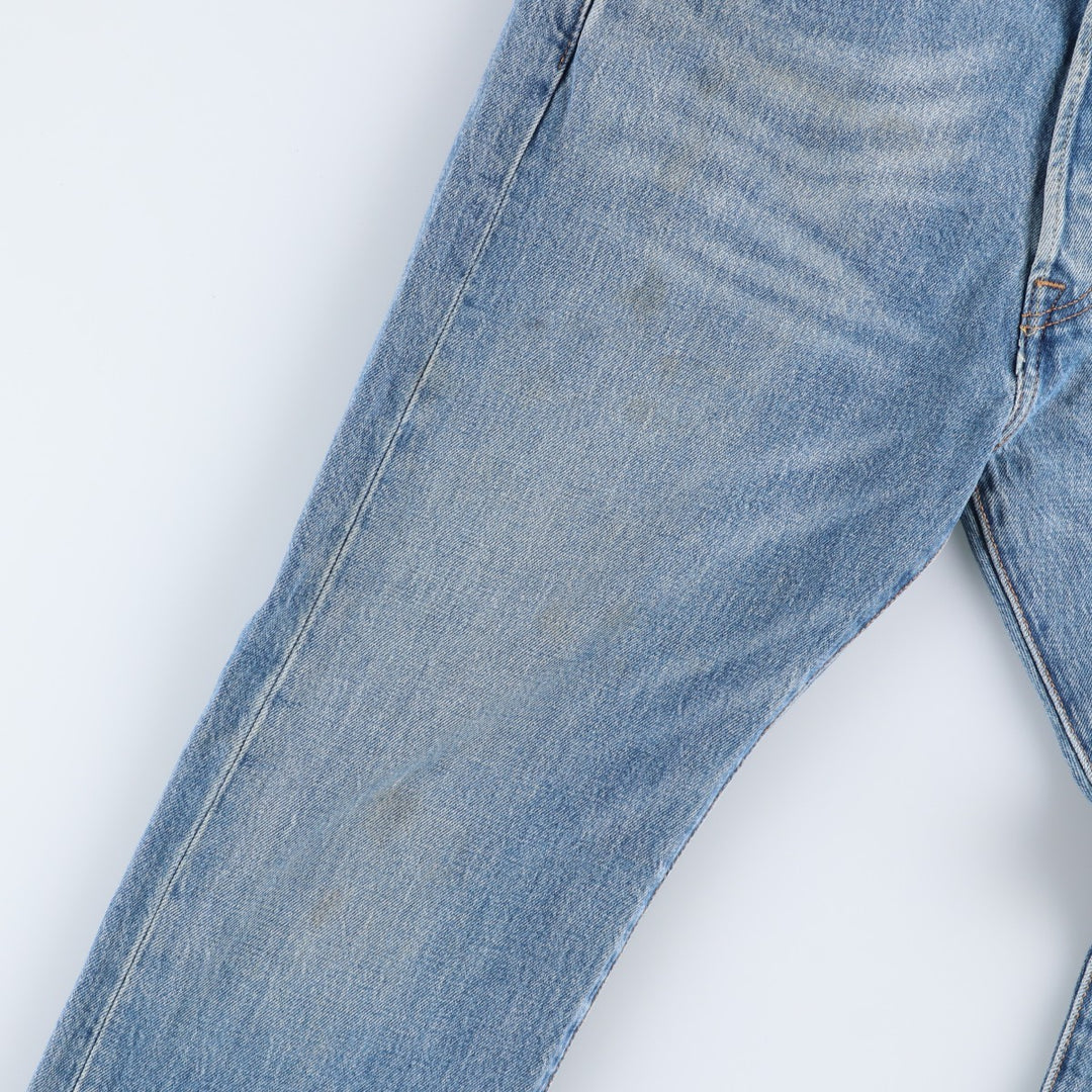 Levi's 501 straight denim pants for men, size W33 cotton blue type Vintage Second Hand