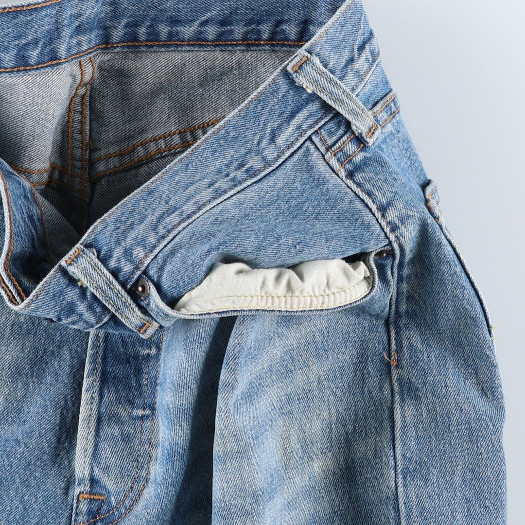 Levi's 501 straight denim pants for men, size W33 cotton blue type Vintage Second Hand