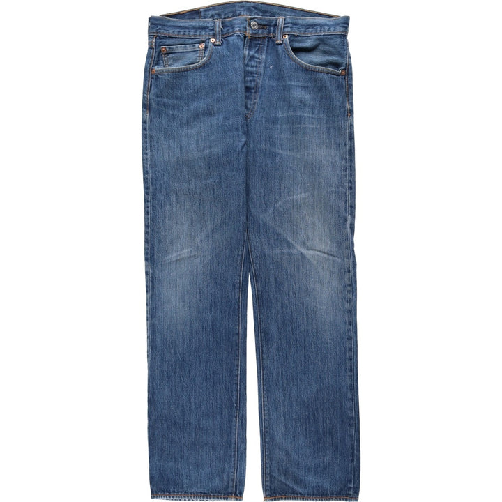 Levi's 501 straight denim pants for men, size W33 unclear blue type Vintage Second Hand