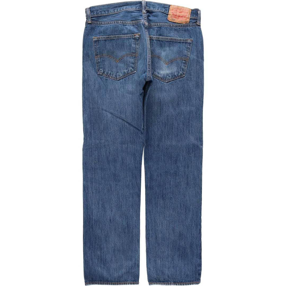 Levi's 501 straight denim pants for men, size W33 unclear blue type Vintage Second Hand
