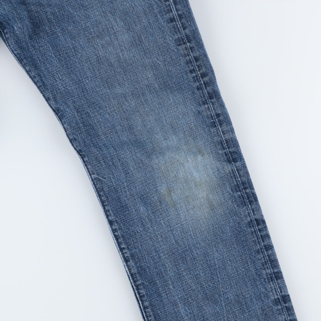 Levi's 501 straight denim pants for men, size W33 cotton blue type Vintage Second Hand