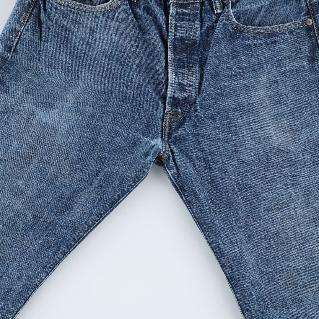 Levi's 501 straight denim pants for men, size W33 cotton blue type Vintage Second Hand