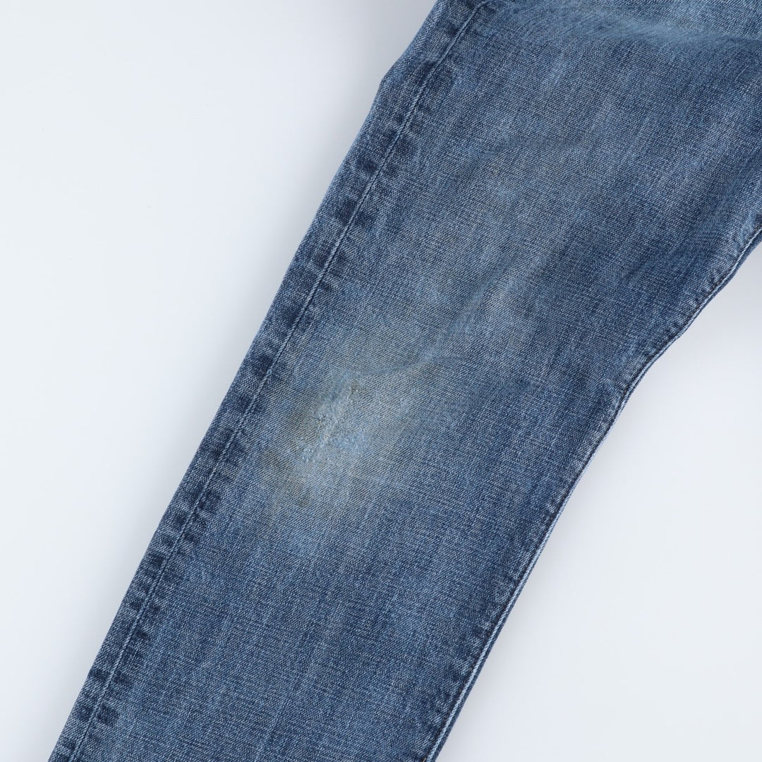 Levi's 501 straight denim pants for men, size W33 cotton blue type Vintage Second Hand