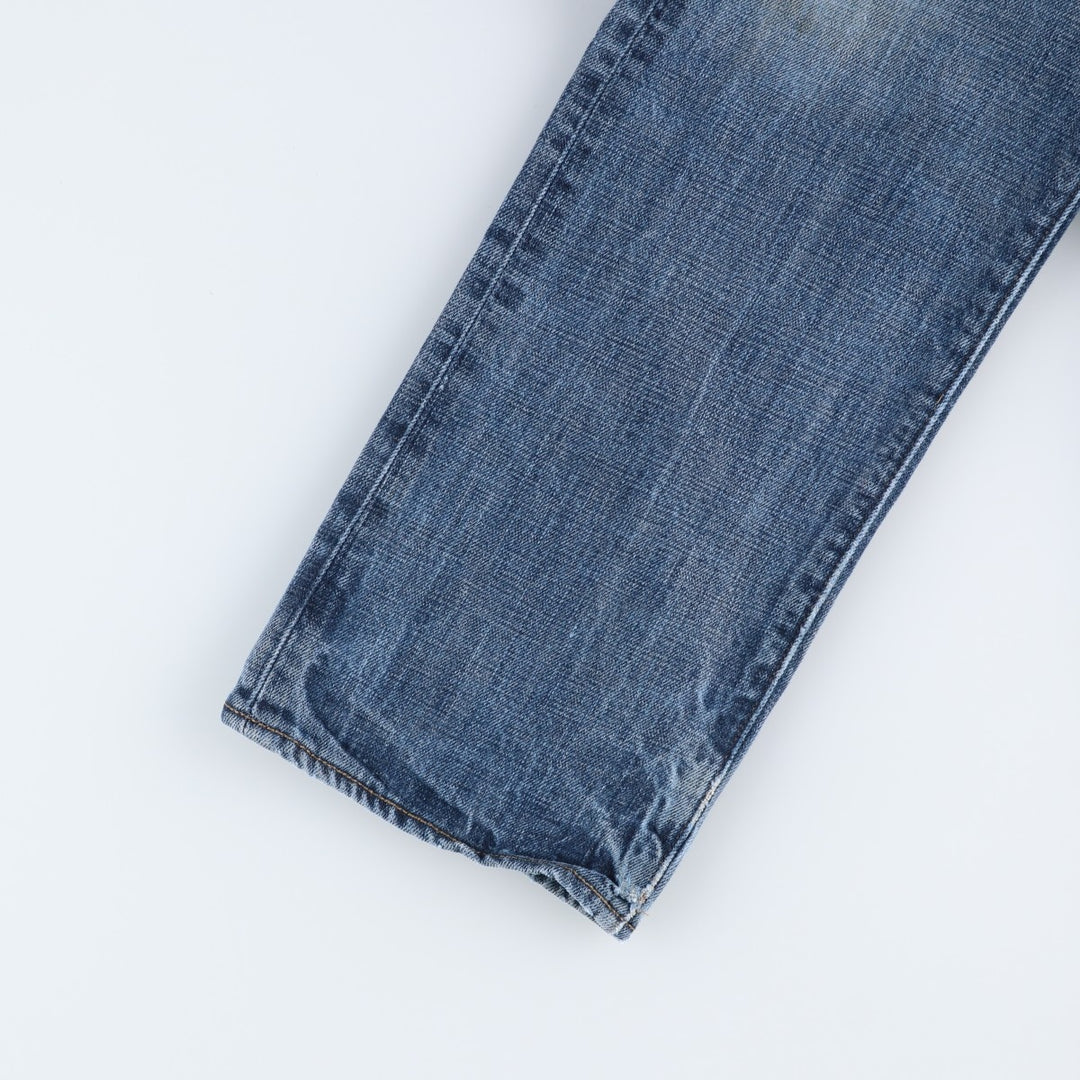 Levi's 501 straight denim pants for men, size W33 cotton blue type Vintage Second Hand
