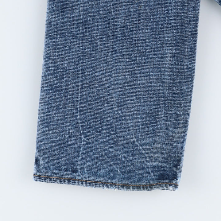 Levi's 501 straight denim pants for men, size W33 cotton blue type Vintage Second Hand