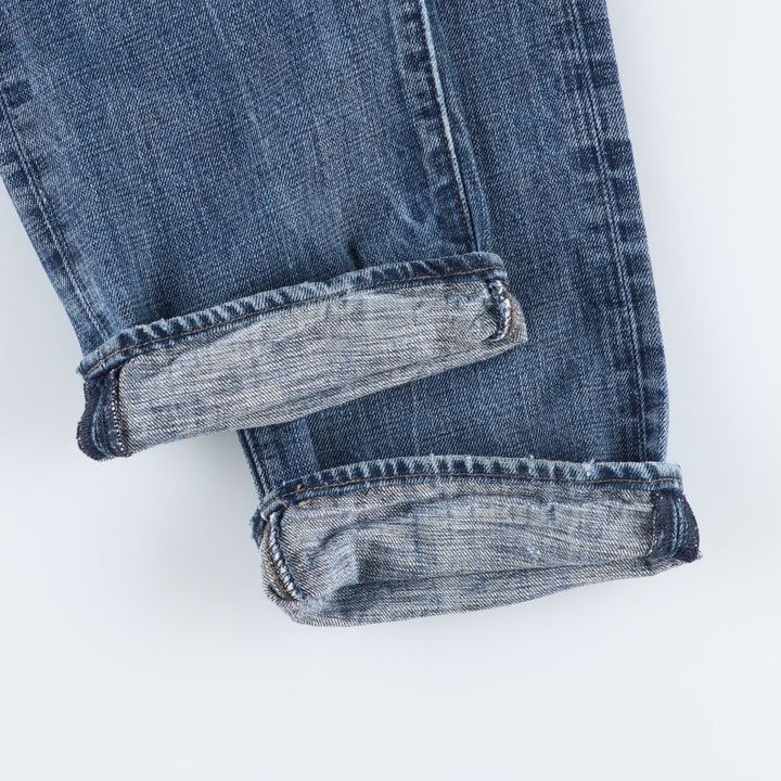 Levi's 501 straight denim pants for men, size W33 cotton blue type Vintage Second Hand