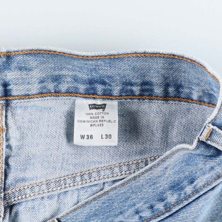 2000'S Levi's 501-0134 Straight Denim Pants, Men's W36 (approx.) cotton blue type Vintage Second Hand