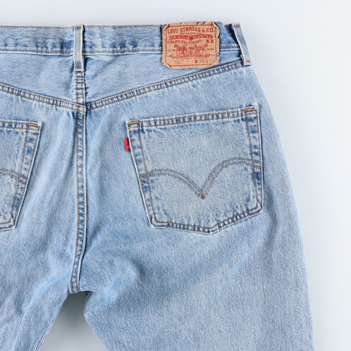 2000'S Levi's 501-0134 Straight Denim Pants, Men's W36 (approx.) cotton blue type Vintage Second Hand